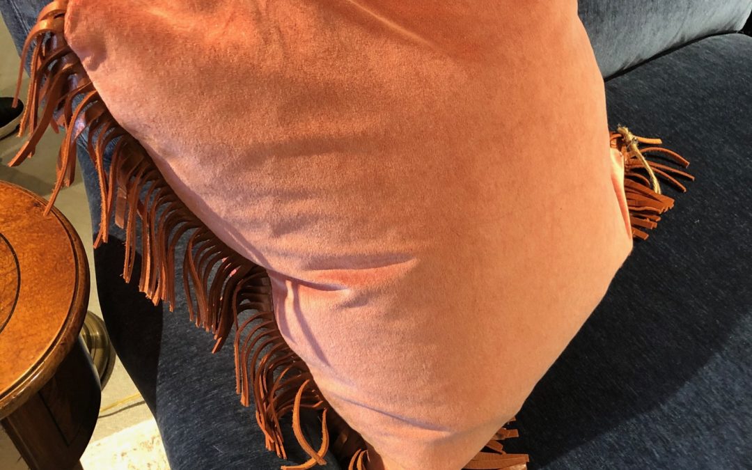 Leather and Fringe in Home Design