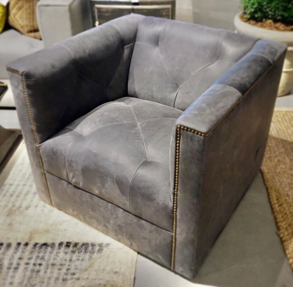 McAlpine-Home-by-Lee-Industries-leather-swivel-chair