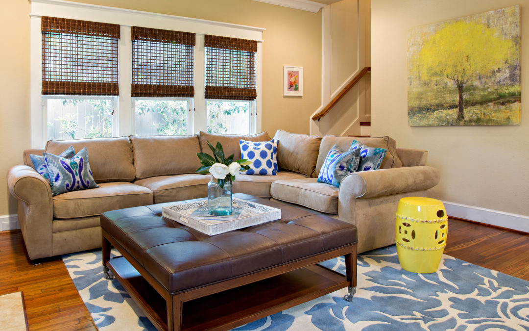Living Room Refresh for Summer