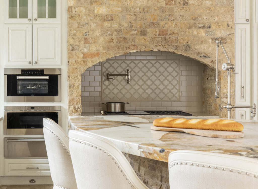 trending use of tile in kitchen backsplash Tile used as kitchen backsplash